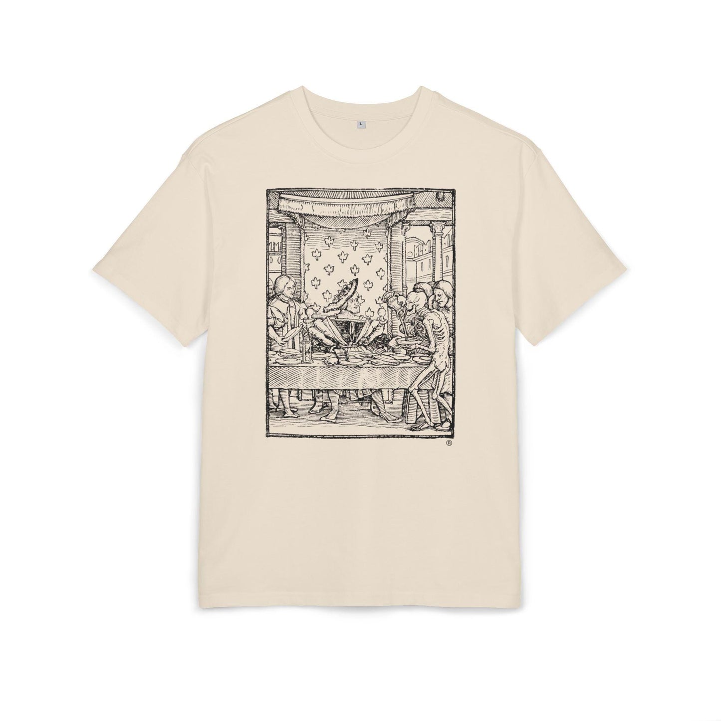 The King, Heavy Oversize Tee, Casual Streetwear, Art Tee, Unique Gift, Everyday Comfort, Halloween Apparel, Festival Wear