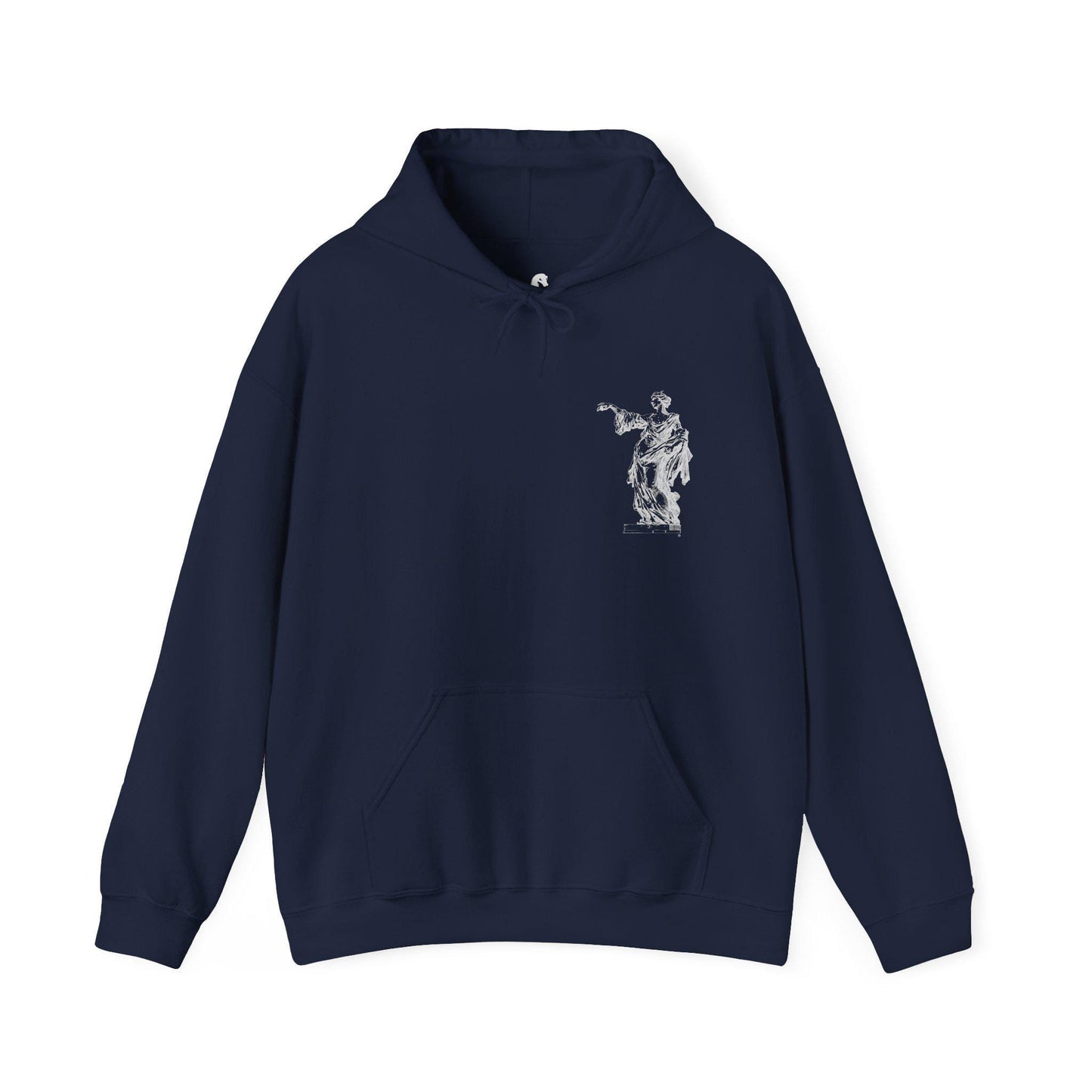 ANTIQUE LADY, Artistic Vintage Statue Hoodie, Unisex Heavy Blend Sweatshirt, Cozy Oversized Fashion, Perfect Gift for Art Lovers,