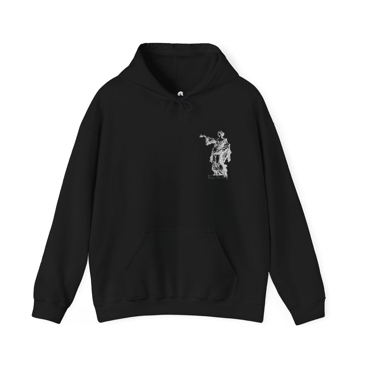 ANTIQUE LADY, Artistic Vintage Statue Hoodie, Unisex Heavy Blend Sweatshirt, Cozy Oversized Fashion, Perfect Gift for Art Lovers,