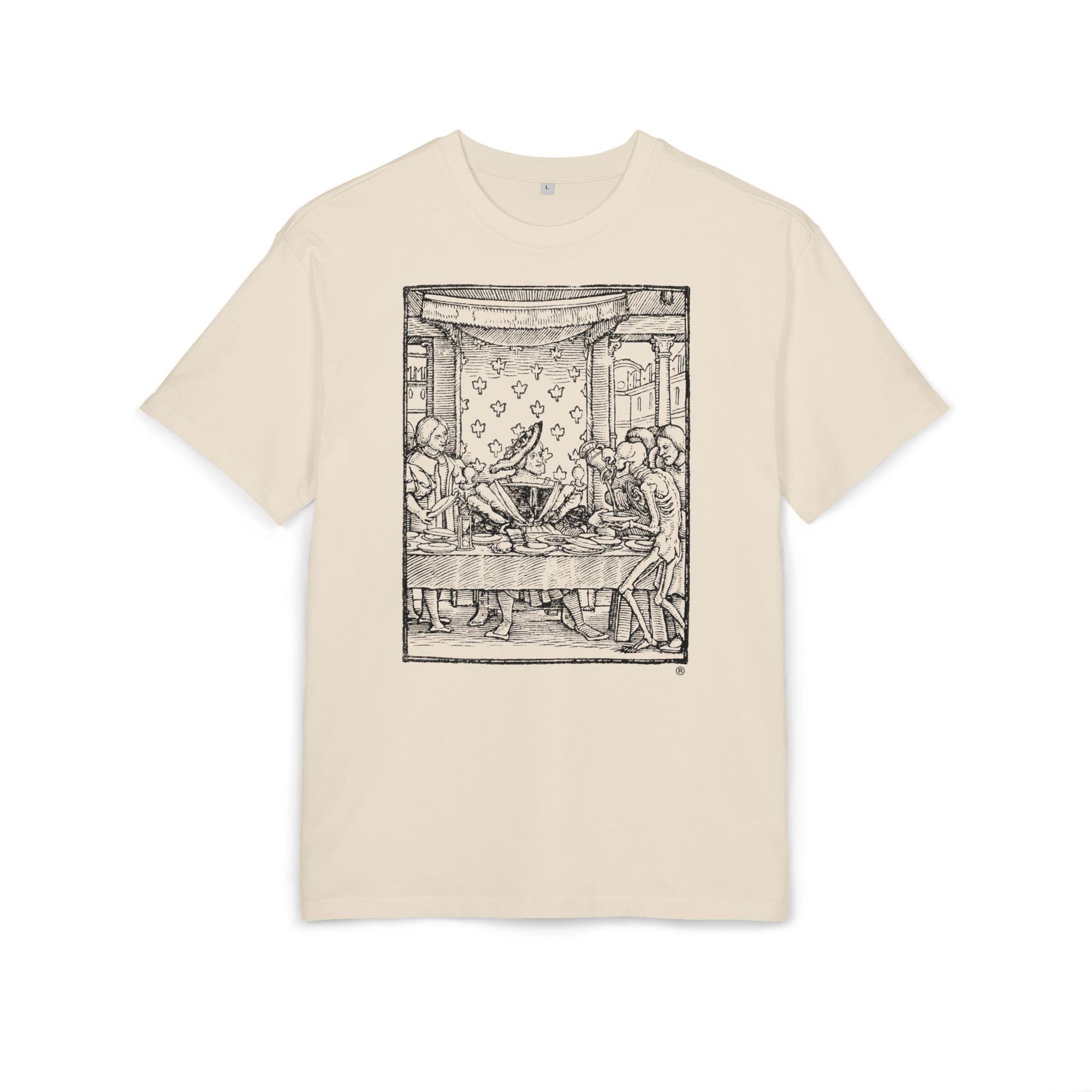 The King, Heavy Oversize Tee, Casual Streetwear, Art Tee, Unique Gift, Everyday Comfort, Halloween Apparel, Festival Wear