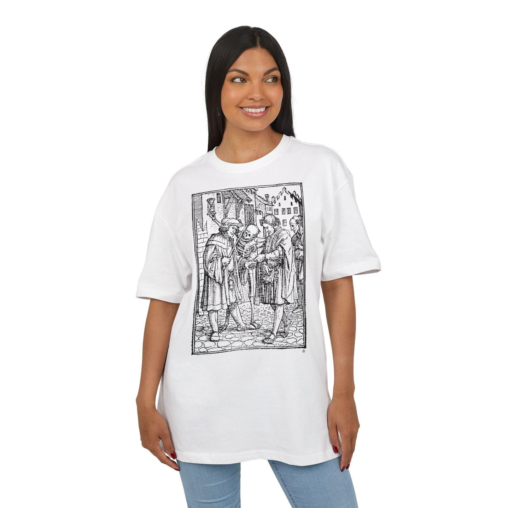 The Advocate , Heavy Oversize Tee, Casual Streetwear, Art Tee, Unique Gift, Everyday Comfort, Halloween Apparel, Festival Wear