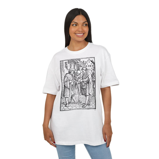 The Advocate , Heavy Oversize Tee, Casual Streetwear, Art Tee, Unique Gift, Everyday Comfort, Halloween Apparel, Festival Wear