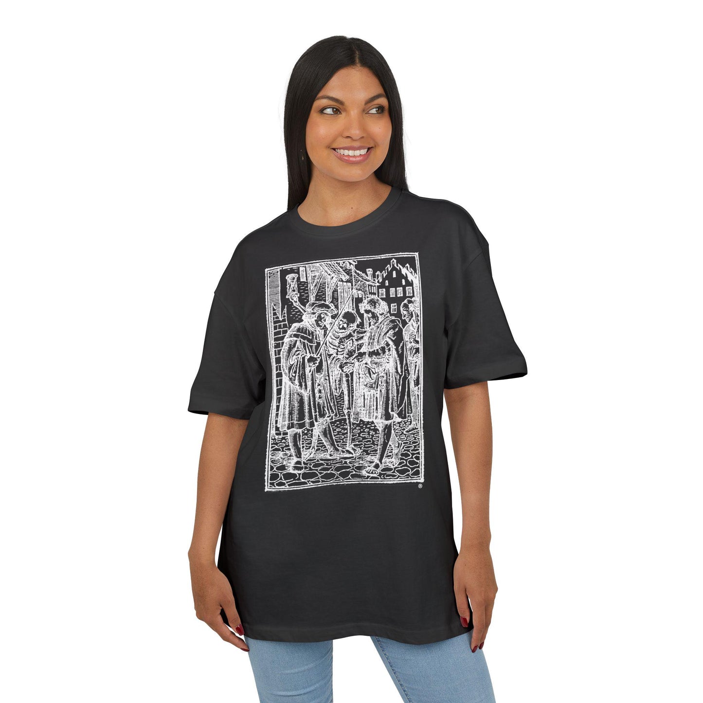 The Advocate , Heavy Oversize Tee, Casual Streetwear, Art Tee, Unique Gift, Everyday Comfort, Halloween Apparel, Festival Wear