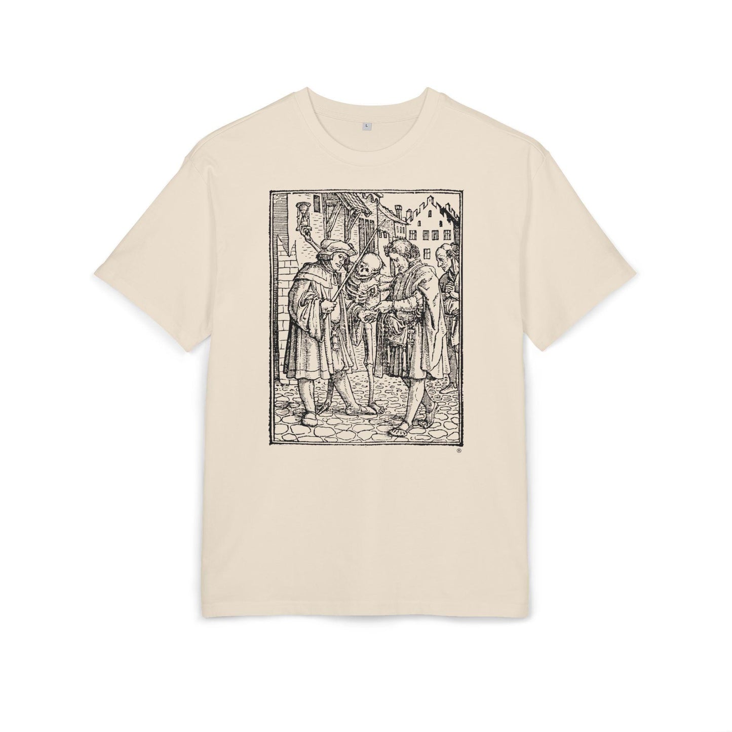 The Advocate , Heavy Oversize Tee, Casual Streetwear, Art Tee, Unique Gift, Everyday Comfort, Halloween Apparel, Festival Wear