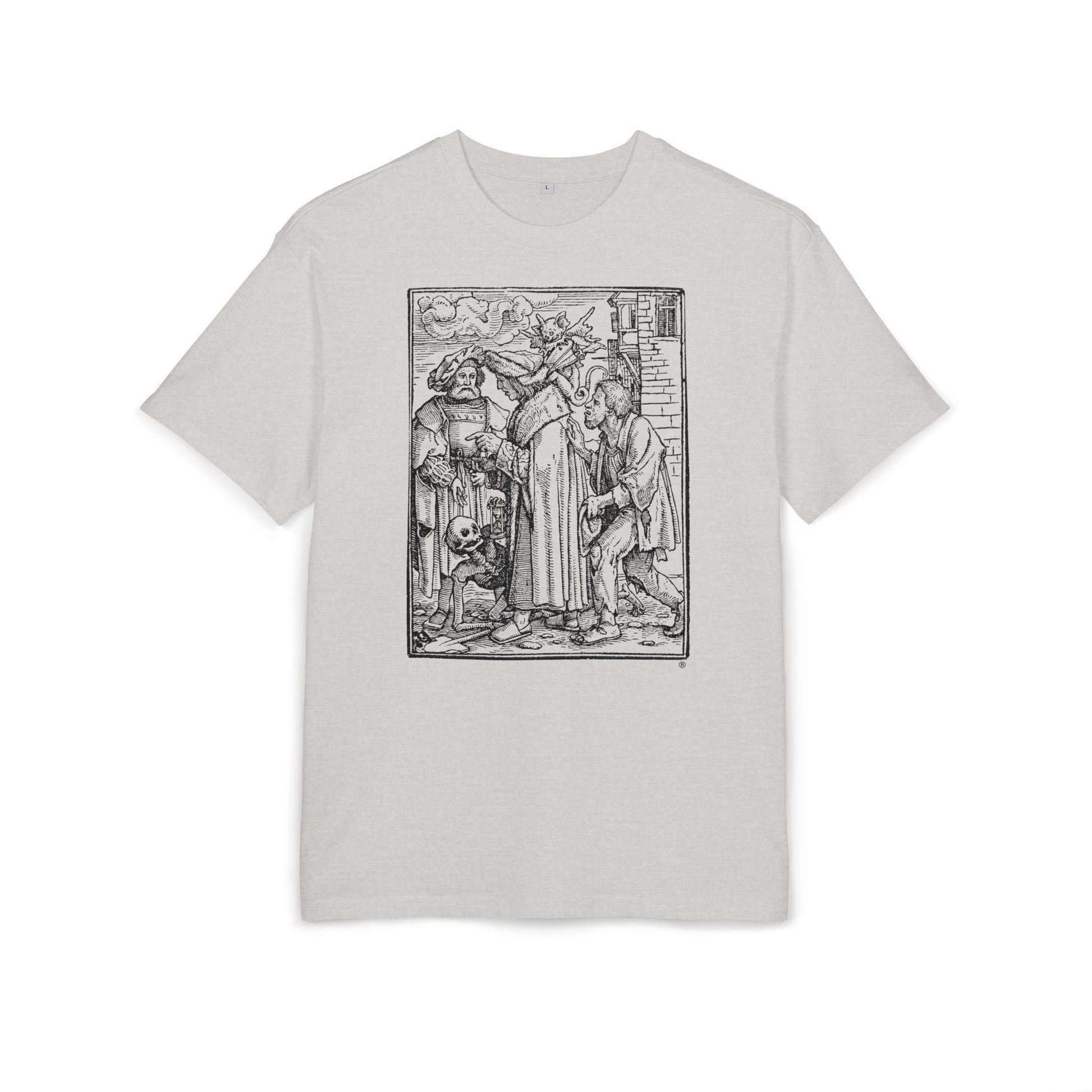 The Senator, Graphic Unisex Heavy Oversize Tee, Casual Streetwear, Art Tee, Unique Gift, Everyday Comfort, Halloween Apparel,