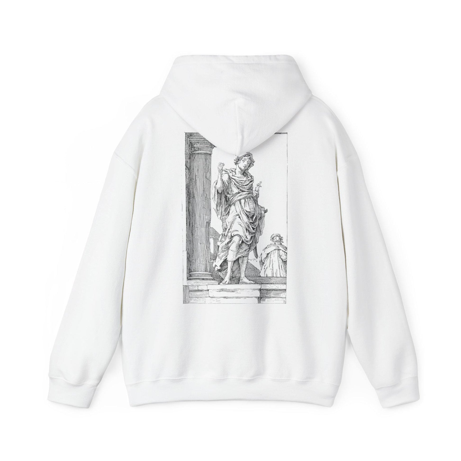 THE_ROMANS Unisex Hoodie Sweatshirt, Artistic Pullover Jumper for Creative Souls, Inktober Design, Cozy Ink Art Hoody, Graphic Print