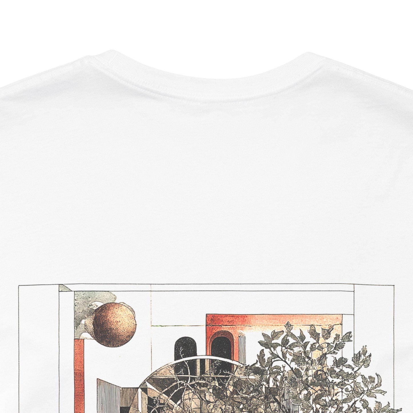 GARDEN, Vintage-Inspired Graphic Tee with Enchanting Illustration, Casual Wear, Art Lovers, Perfect for Summer Outings, Unique