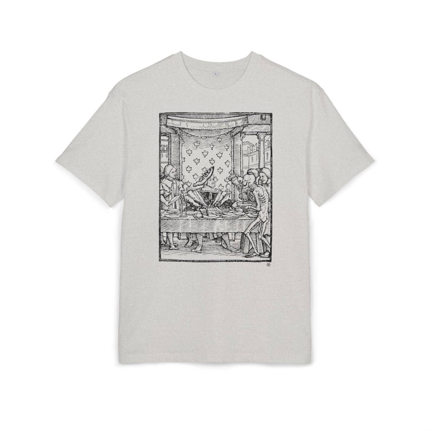 The King, Heavy Oversize Tee, Casual Streetwear, Art Tee, Unique Gift, Everyday Comfort, Halloween Apparel, Festival Wear