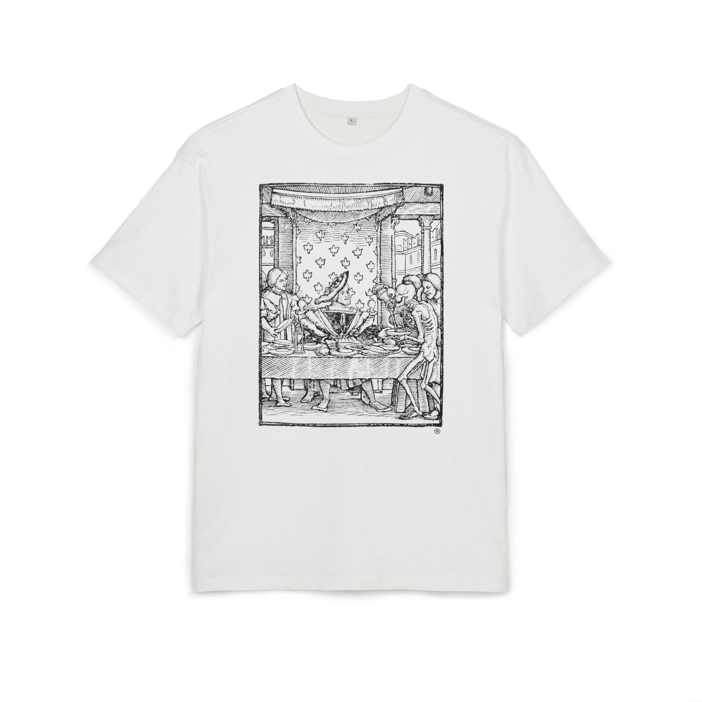 The King, Heavy Oversize Tee, Casual Streetwear, Art Tee, Unique Gift, Everyday Comfort, Halloween Apparel, Festival Wear