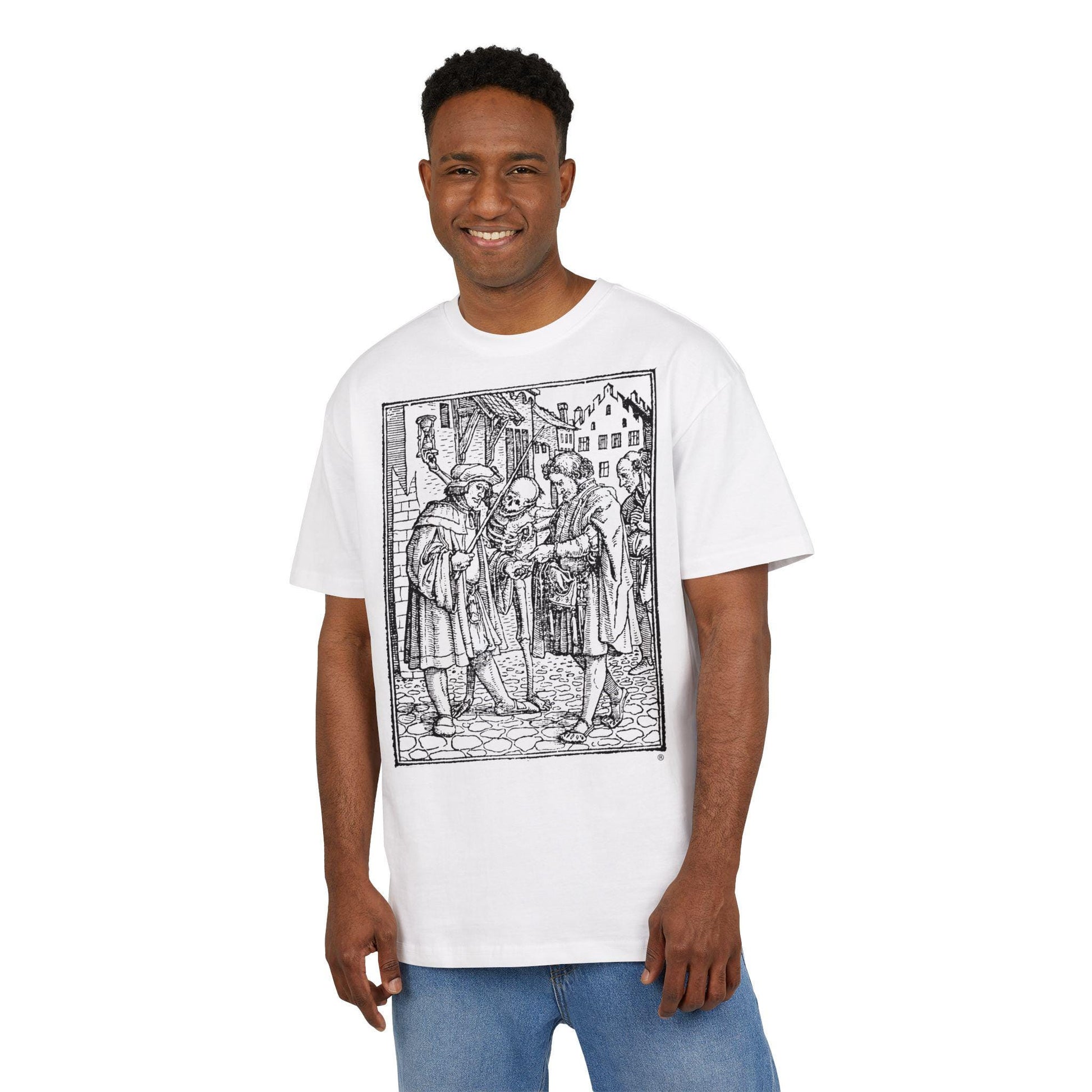 The Advocate , Heavy Oversize Tee, Casual Streetwear, Art Tee, Unique Gift, Everyday Comfort, Halloween Apparel, Festival Wear