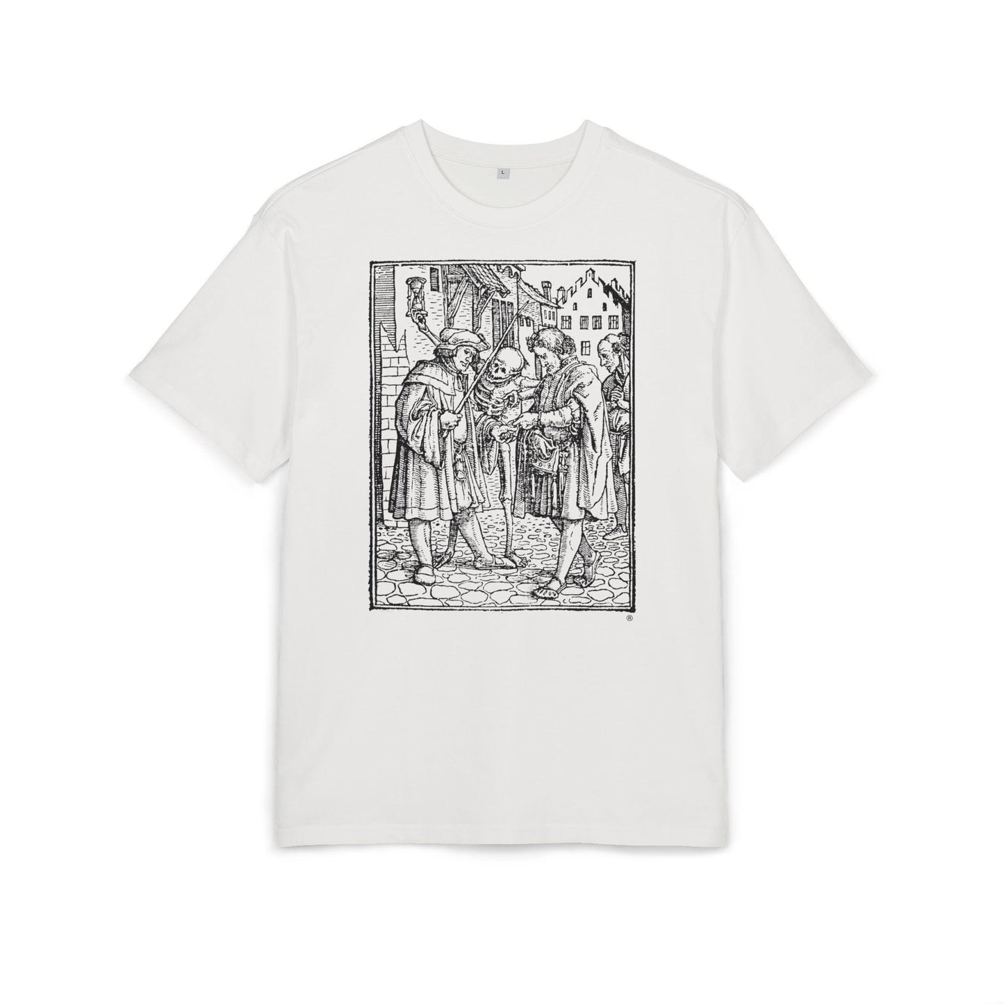 The Advocate , Heavy Oversize Tee, Casual Streetwear, Art Tee, Unique Gift, Everyday Comfort, Halloween Apparel, Festival Wear