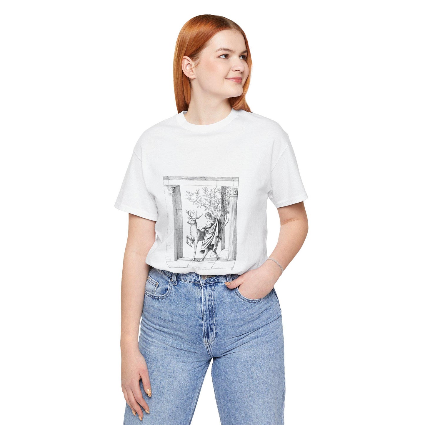 Entering the city, Copy of Vintage-Inspired Graphic Tee with Illustration, Casual Wear, Gift, Art Lovers, Perfect for Summer Outings, unique