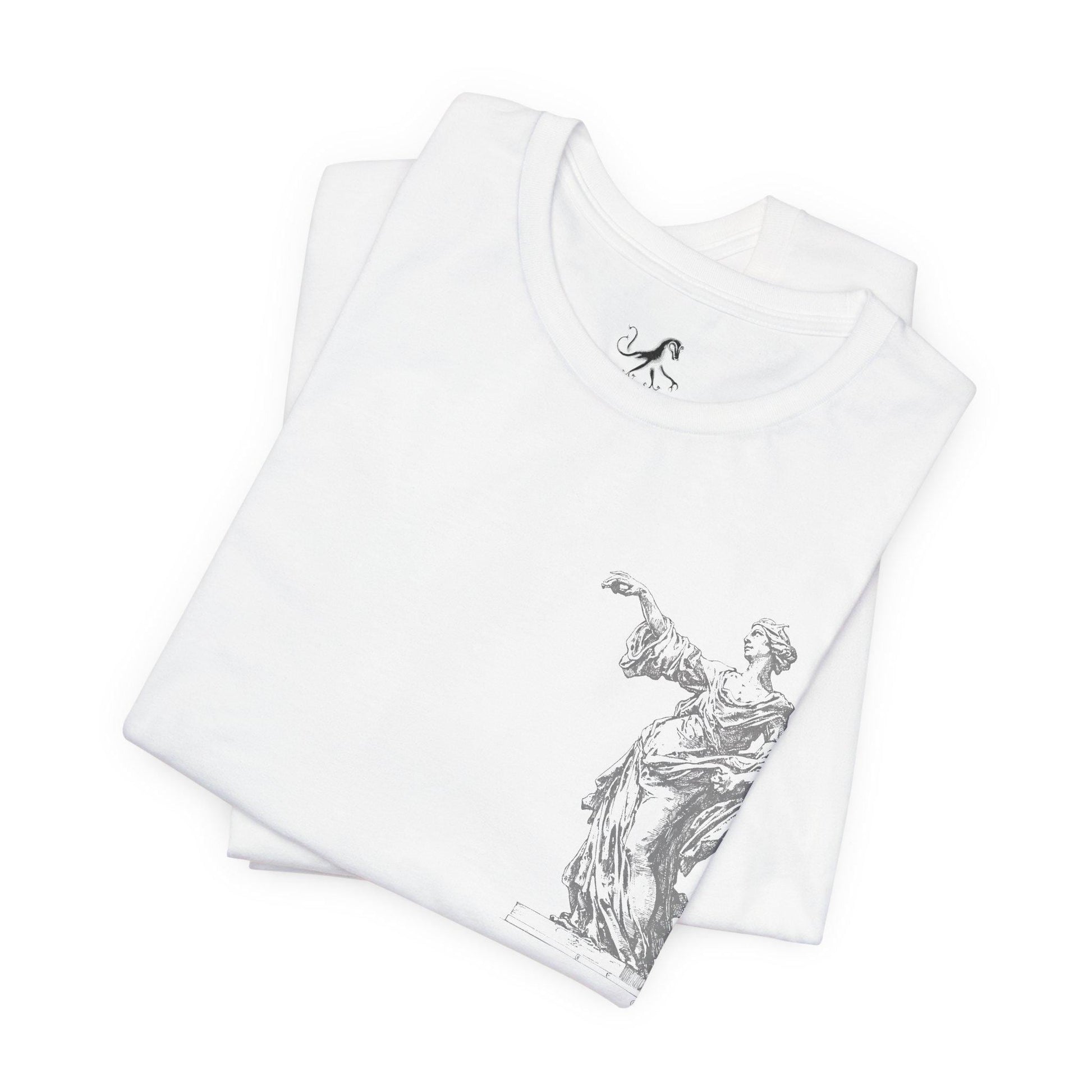 ANTIQUE LADY, Copy of Vintage-Inspired Graphic Tee with Illustration, Casual Wear, Gift, Art Lovers, Perfect for Summer Outings, tatto