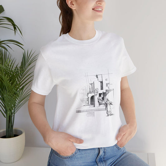 EPMTY CITY , Copy of Vintage-Inspired Graphic Tee with Illustration, Casual Wear, Gift, Art Lovers, Perfect for Summer Outings, tatto