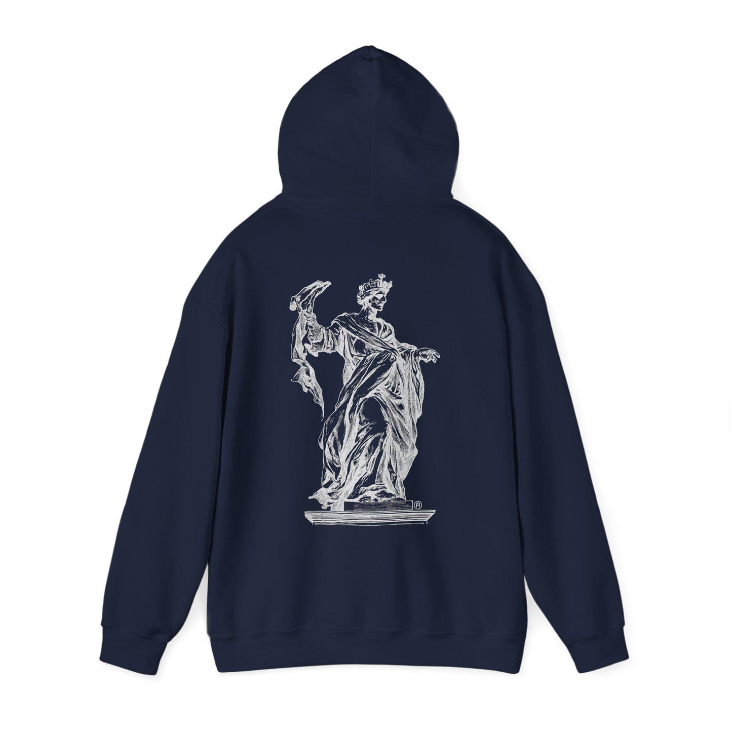 THE_KING, hoodie , Artistic Vintage Statue Hoodie, Unisex hoodie , Cozy Oversized Fashion, Perfect Gift for Art Lovers,