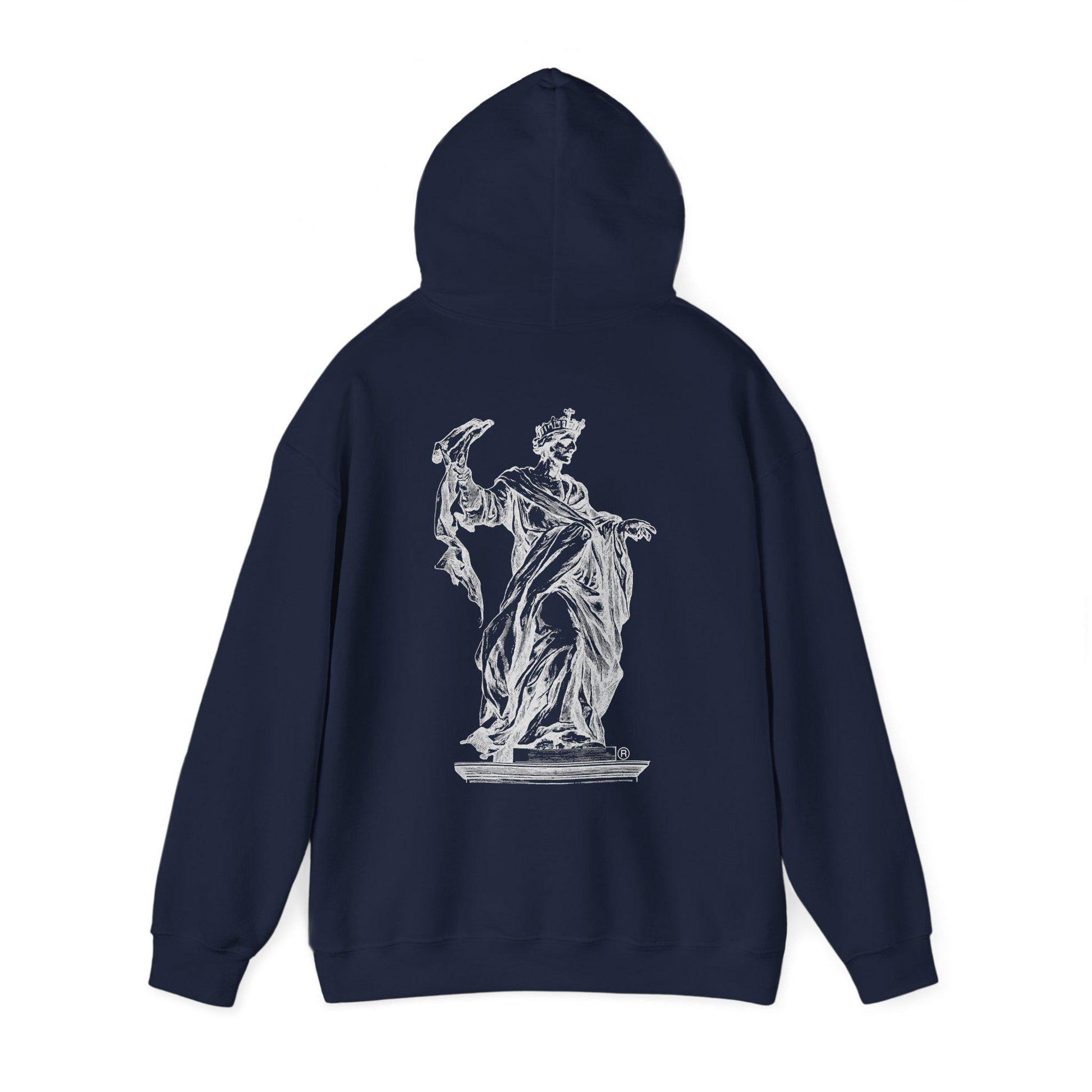 THE_KING, hoodie , Artistic Vintage Statue Hoodie, Unisex hoodie , Cozy Oversized Fashion, Perfect Gift for Art Lovers,